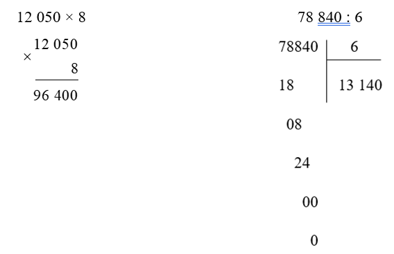 Đặt tính rồi tính. (1 điểm)
(ảnh 2)