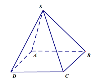 Cho hình chóp \(S.ABCD\) có tất cả các cạnh bằng nhau (hình vẽ minh hoạ). Số đo góc giữa hai đường thẳng \[SA\] và \[CB\] bằng (ảnh 1)
