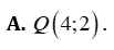 Cho (P) có phương trình y = x^2 - 2x + 4. Tìm điểm mà parabol đi qua. (ảnh 3)