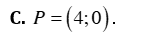 Cho (P) có phương trình y = x^2 - 2x + 4. Tìm điểm mà parabol đi qua. (ảnh 5)