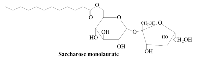 Saccharose monolaurate là một trong những chất phụ gia có chức năng kép do khả năng nhũ hóa (ảnh 1)