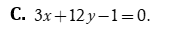 Phương trình tổng quát của đường thẳng d đi qua O và song song với đường thẳng (ảnh 3)