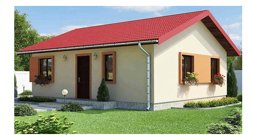 Anh Hùng muốn xây 1 nhà kho lợp mái tôn như hình vẽ sau: (ảnh 1)