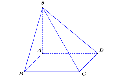 Cho hình chóp \(S.ABCD\) có đáy \(ABCD\) là hình chữ nhật có \[AB = a;AD = 2a\], (ảnh 2)