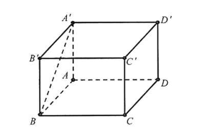 Cho h&igrave;nh hộp ABCD. A'B'C'D' c&oacute; 6 mặt l&agrave; h&igrave;nh vu&ocirc;ng (ảnh 1)