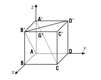 Cho hình lập phương \[ABCD.A'B'C'D'\]có cạnh bằng \(a\). Khoảng cách giữa hai mặt phẳng (ảnh 1)