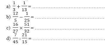 Bài tập cuối tuần Toán lớp 4 Kết nối tri thức Tuần 32 có đáp án (ảnh 1)