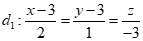 Trong không gian với hệ tọa độ Oxyz , biết đường thẳng d  đi qua điểm M ( 1;2;3)  và có một vectơ chỉ phương (ảnh 4)