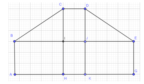 Trong hình 43, xét các góc nhị diện có góc phẳng nhị diện tương ứng (ảnh 2)