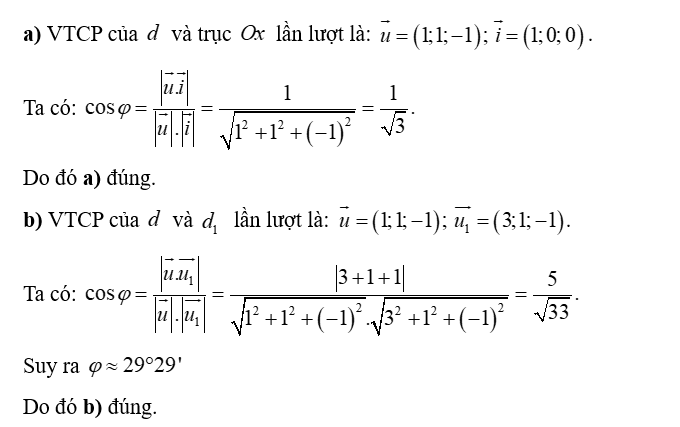 Trong không gian với hệ tọa độ , cho đường thẳng (ảnh 2)