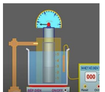 Một nhóm học sinh làm thí nghiệm gồm các dụng cụ như hình bên để khảo sát sự phụ thuộc của áp suất p (ảnh 1)
