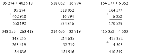Đặt tính rồi tính: 95 274 + 462 918 (ảnh 1)