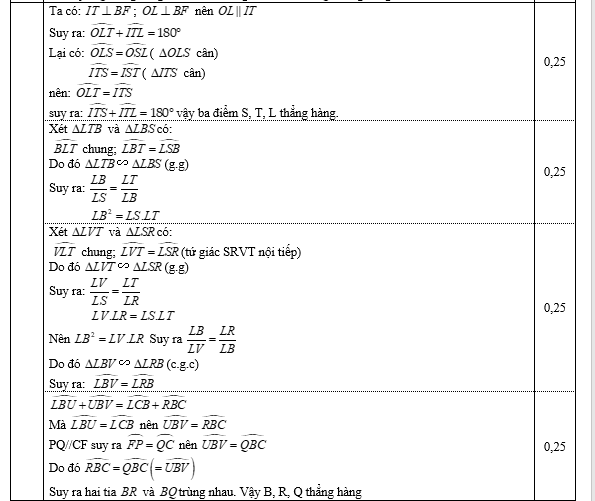 Cho tam gi&aacute;c \(ABC\) vu (ảnh 3)