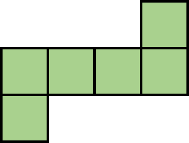 Hình nào dưới đây là hình khai triển của hình lập phương? (ảnh 2)