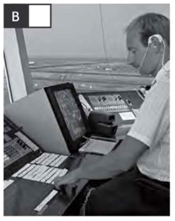 Task 1. Listen to five people talking about their jobs. Match the speakers (1-5) with the pictures (A-F). There is one extra picture that you should write (X). (ảnh 1)