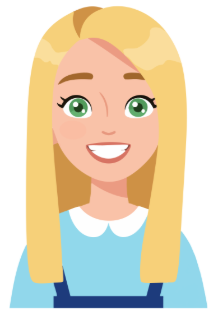 Does your cousin have short, blond hair? __________________________. (ảnh 1)