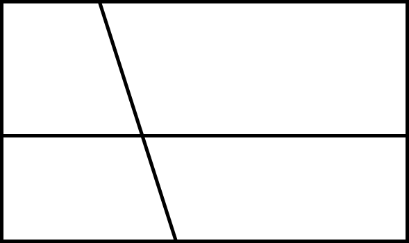 Hình vẽ bên có: ….. hình chữ nhật.  Số thích hợp điền vào chỗ chấm là: 	A. 1	B. 2	 	C. 3	D. 4 (ảnh 1)