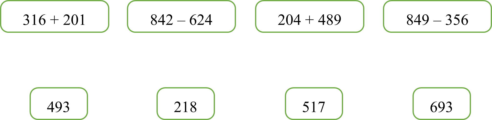 Nối phép tính với kết quả thích hợp (ảnh 1)