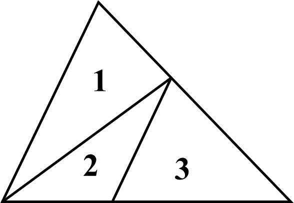 Điền số thích hợp vào chỗ chấm Hình vẽ bên có: … hình tam giác … hình thang (ảnh 2)