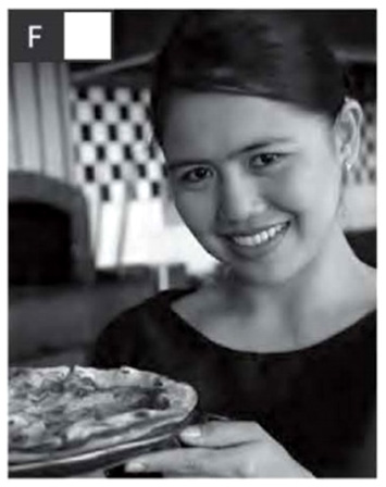 Task 1. Listen to five people talking about their jobs. Match the speakers (1-5) with the pictures (A-F). There is one extra picture that you should write (X). (ảnh 1)