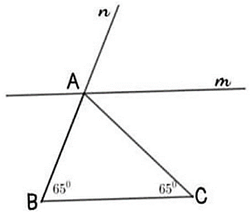Cho tam gi&aacute;c ABC c&oacute; \(\wide (ảnh 1)