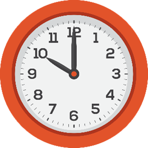 Bây giờ là 10 giờ đúng. Khi kim phút và kim giờ tạo với nhau thành một đường thẳng thì lúc đó là khoảng: A. 10 giờ 10 phút. B. 10 giờ 20 phút. C. 10 giờ 21 phút. D. 10 giờ 22 phút. (ảnh 1)