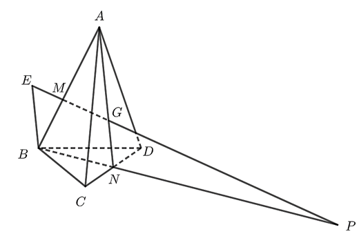 Cách 1. Trong mặt phẳng \ (ảnh 1)