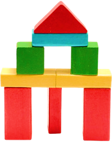 Điền số thích hợp vào chỗ chấm Hình bên có:  …… khối hộp chữ nhật …… khối lập phương (ảnh 1)