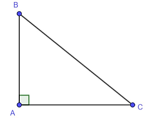 Cho tam giác ABC vuông tại A. Chứng minh rằng sin^2B + cos^2B = 1. (ảnh 1)