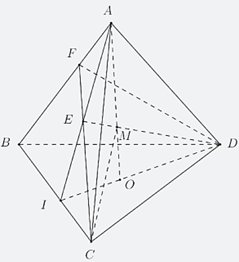 Cho tứ diện ABCD, O là điểm bên trong tam giác BCD, lấy M trên AO. a) Tìm giao tuyến (MCD) với (ABC), (ABD). b) Gọi J, K lần lượt nằm trên BC, BD sao cho JK không song song với CD. Tìm giao tuyến (MJK) và (ACD). (ảnh 1)