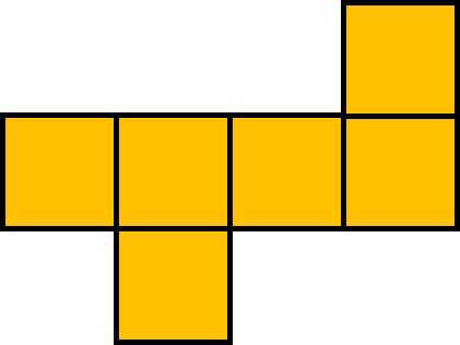 H&igrave;nh n&agrave;o dưới đ&acirc;y l&agrave; h&igrave;nh khai triển của h&igrave;nh lập phương? (ảnh 4)