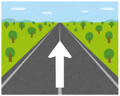 g_  str_ _ _ ht go straight   Trong hình là một con đường có mũi tên đi thẳng → Từ đầy đủ cần điền là “go straight”. (ảnh 1)