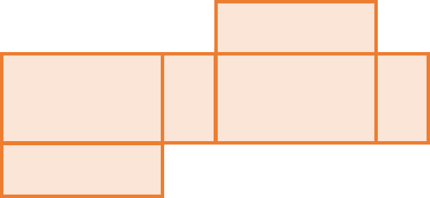 Hình dưới đây là hình khai triển của hình nào? 	A. Hình hộp chữ nhật 	B. Hình lập phương 	C. Hình trụ (ảnh 1)