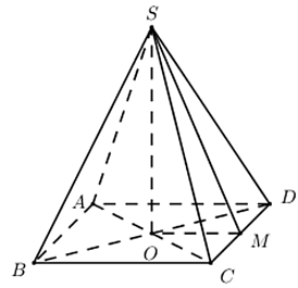 Gọi hình chóp tứ giác đều là \(S.A (ảnh 2)