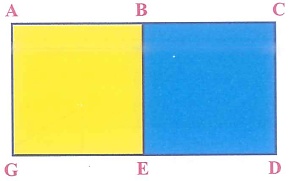 Đoạn thẳng AG song song với những đoạn thẳng nào?   A. AB và ED 	B. BE và CD	C. GD và CD	D. BE và ED (ảnh 1)