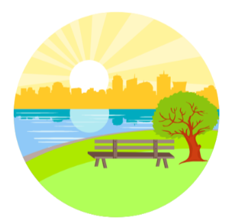 evening ☐ Cross (X) Từ được cho là “evening” → Trong hình là cảnh trời sáng và có mặt trời → điền (X) vào ô trống. (ảnh 1)