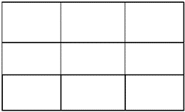 Điền ba chữ số 4, ba chữ số 3, ba chữ số 2 vào các ô vuông trong hình bên sao cho tổng các số theo hàng ngang, hàng dọc hay hàng chéo đều bằng nhau. (ảnh 1)