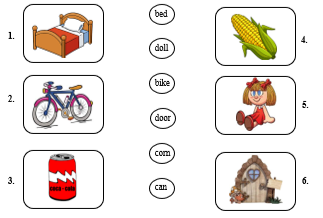 IV. Nối tranh với từ thích hợp.  (ảnh 1)