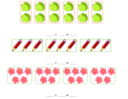 Viết phép tính thích hợp vào chỗ chấm (ảnh 1)