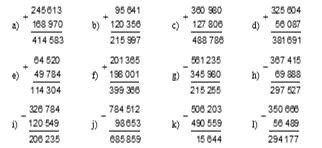 Đặt tính rồi tính  a) 245 613 + 168 970 (ảnh 1)