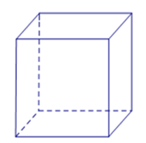 Hình lập phương không có đặc điểm nào sau đây? (ảnh 1)