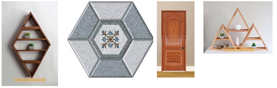 Trong các đồ vật dưới đây, không có đồ vật cho hình: (ảnh 1)