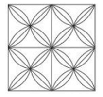 Mỗi viên gạch hoa hình vuông có cạnh 20 cm. Chu vi hình vuông ghép bởi 4 viên gạch hoa như hình vẽ dưới đây là (ảnh 1)