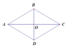 a) Quan sát hình bên. Em hãy mô tả về đỉnh, cạnh, góc và đường chéo của hình thoi ABCD.  b) Vẽ hình chữ nhật ABCD có AB = 5cm ,AD = 8 cm (ảnh 1)