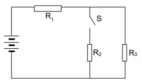 Sơ đồ cho thấy một mạng lưới các điện trở R1, R2 và R3 (ảnh 1)