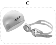 Đâu là đồ bơi của bạn nhỏ trong bài tập đọc trên? (ảnh 3)