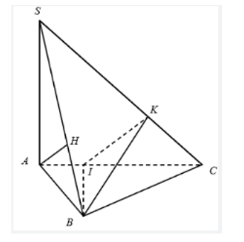 Cho h&igrave;nh ch&oacute;p S.ABC thỏa m&atilde;n: \[SA vu&ocirc;ng g&oacute;c (ABC),\quad (SAB) vu&ocirc;ng g&oacute;c (SBC)\] G&oacute;c giữa hai (ảnh 1)