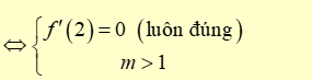 Tìm tất cả các giá trị của tham số m để đồ thị hàm số (ảnh 1)
