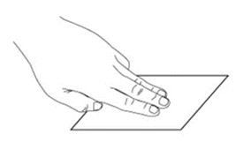 Khi các ngón tay ấn trên bề mặt giấy, các chất tiết trên da như dầu béo, dầu khoáng, … để lại những “dấu vết” mà mắt thường không nhìn thấy được. Người ta có thể làm xuất hiện các dấu vết này bằng cách tiến hành thí nghiệm theo các bước sau: (ảnh 1)