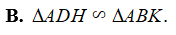 Cho hình bình hành ABCD, kẻ AH vuông góc CD tại H (ảnh 4)